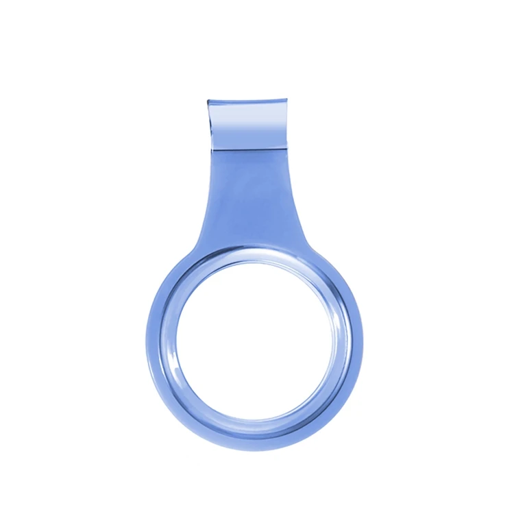 

2021 New Teavel Tag Tracker Anti-Lost Clear Silikon Tpu Keychain Keyring Accessories Protective Case For Apple Airtag