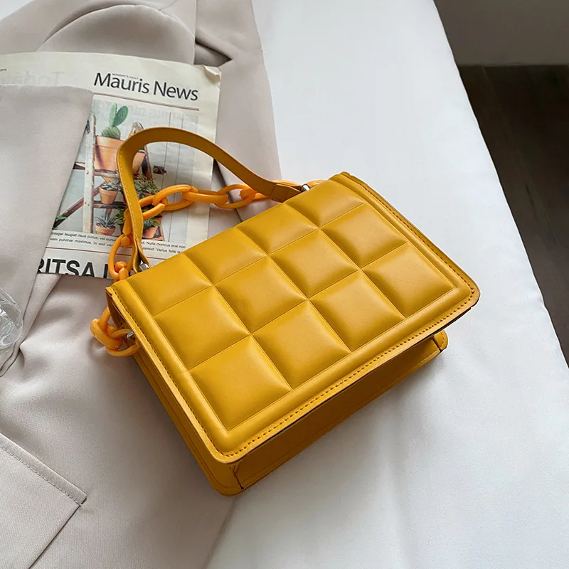 

2021 Popular Red Bag Handbags and Purses Large Checkered Decorative Handbag Messenger Bag, As pics