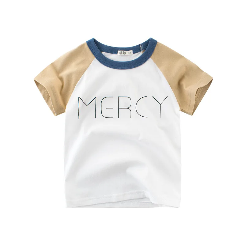 

factory Wholesale children short sleeve t-shirts accept custom printing for kids