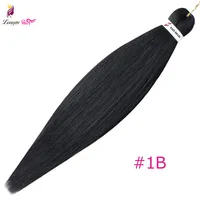 

26inch 90g synthetic yaki straight pre stretched braiding hair easy braids for box braids twist hair