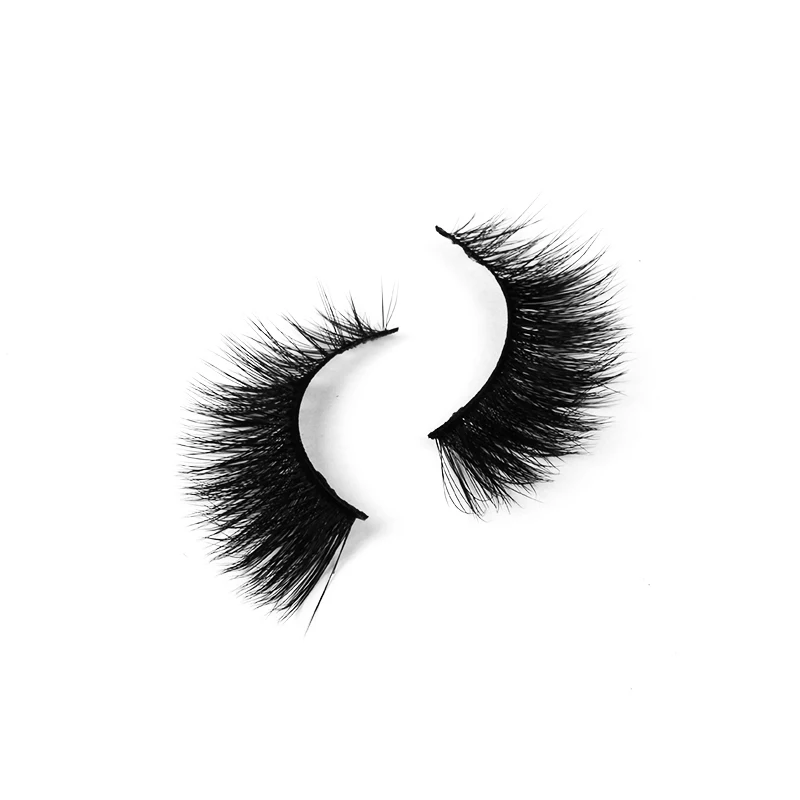 

Natural Material Private Label fiber lashes custom eyelash packaging for sale
