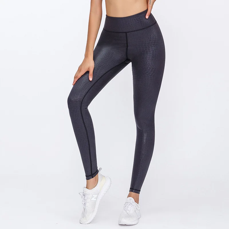 

Shein Top Quality Yoga Pants Hip Lift High Waist Crocodile Leopard Zebra Animal Pattern Sports Gym Fitness Legging With Pockets clothes in stock goods Organic Yoga Clothing