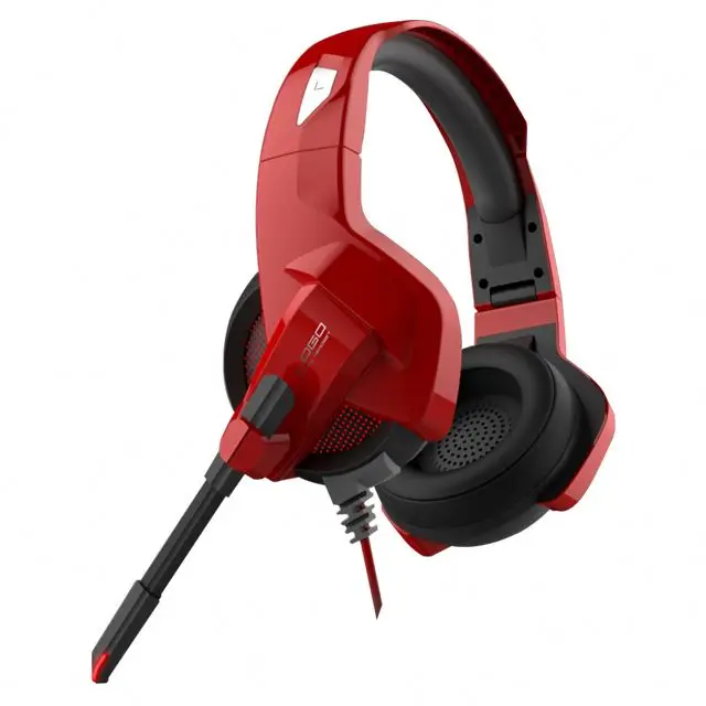

High Quality free sample usb 7.1 stereo gaming headset With Good Goods for ps4/ps5, Black, red
