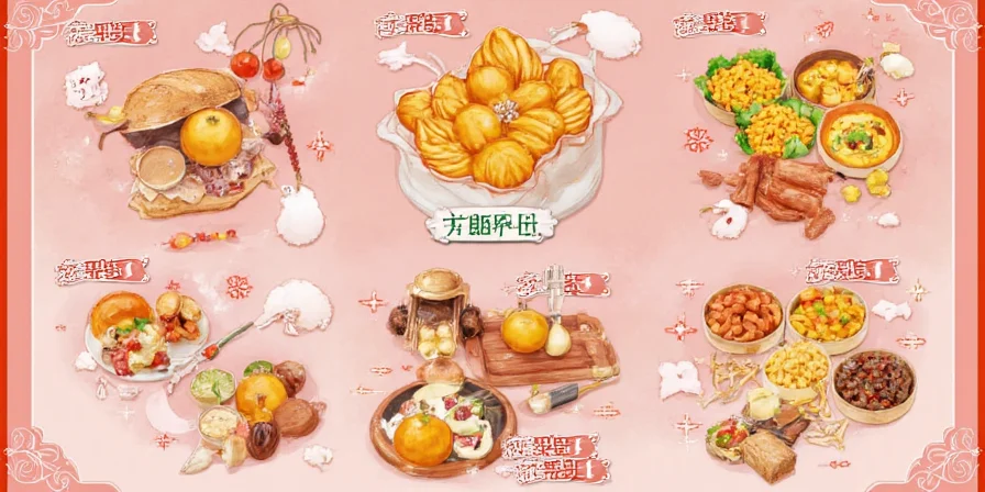 Close-up of Shichimi Ingredients Table