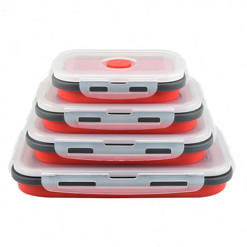 

Amazon BPA free folding leakproof bento lunch box