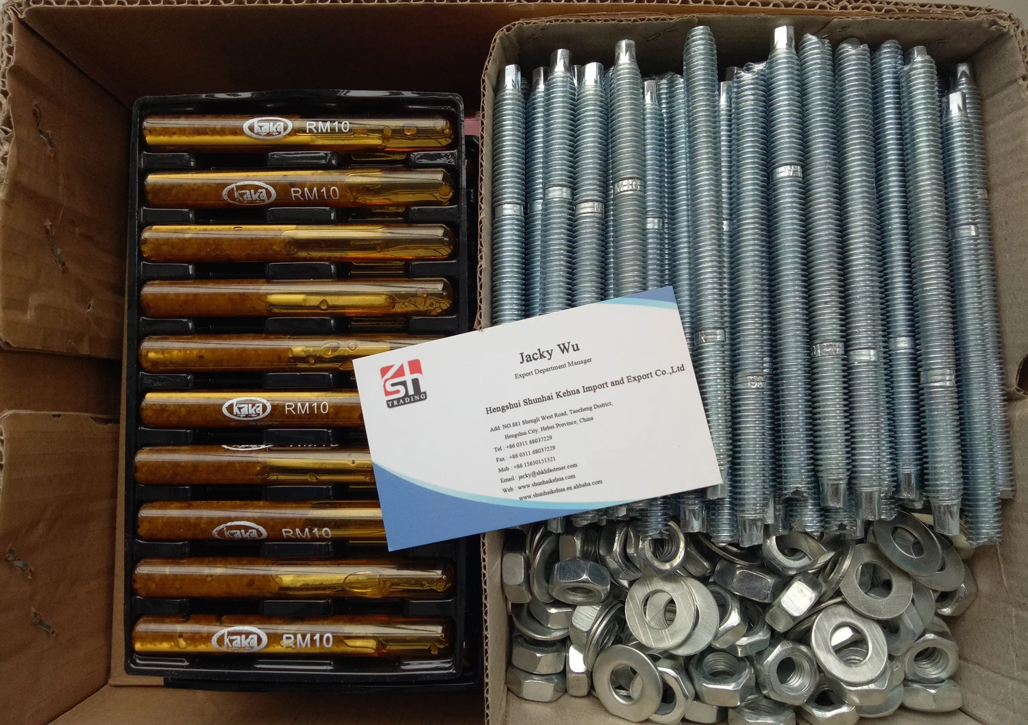 M12x160mm Stainless Steel 304 Hilti Chemical Anchor Bolts Buy Quick