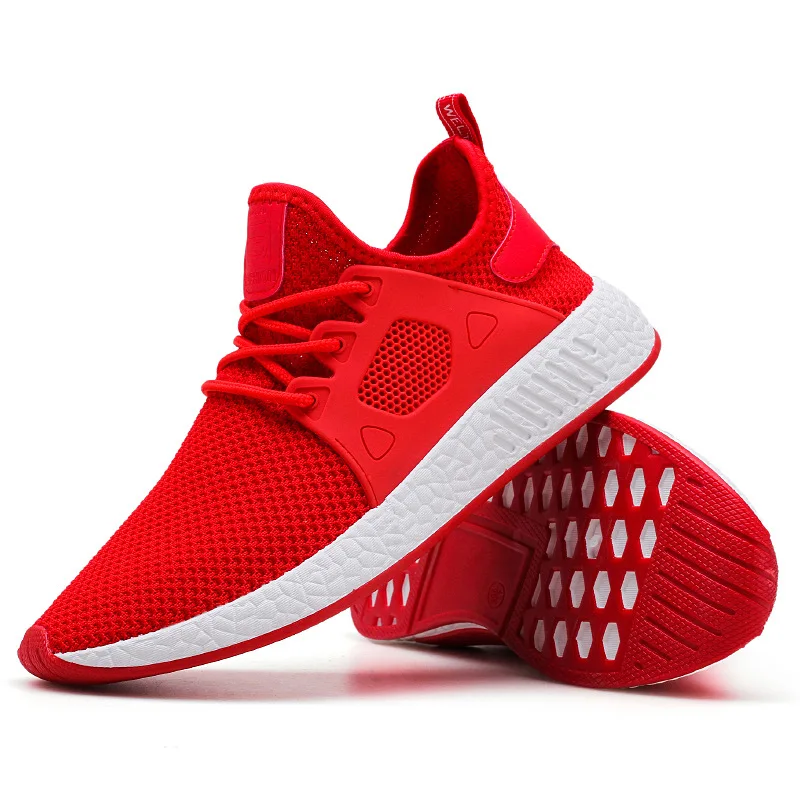 

ashion Men Shoes Casual Weaving Fly Mesh Breathable Light Soft Black Slipon Mens Shoe Male Trainers Sneakers Human Race