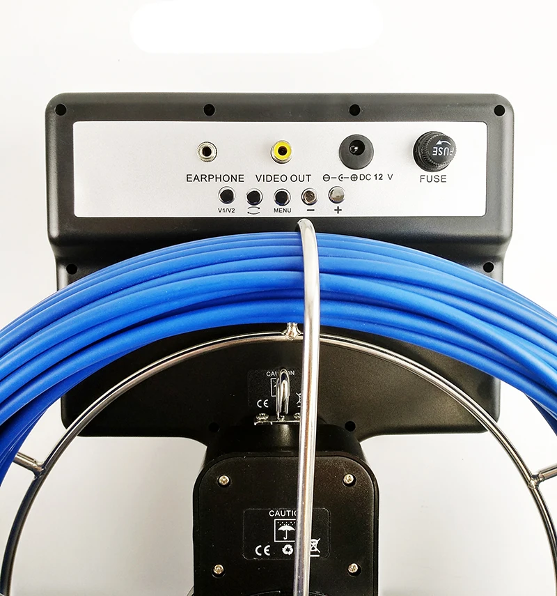 20meter Cable 6mm Snake Video Endoscope Industrial Borescope Pipe Drain