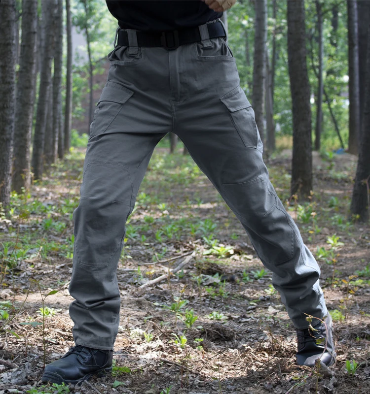 Men's Cotton Canvas Military Tactical Pants Army Fans Combat Pant ...
