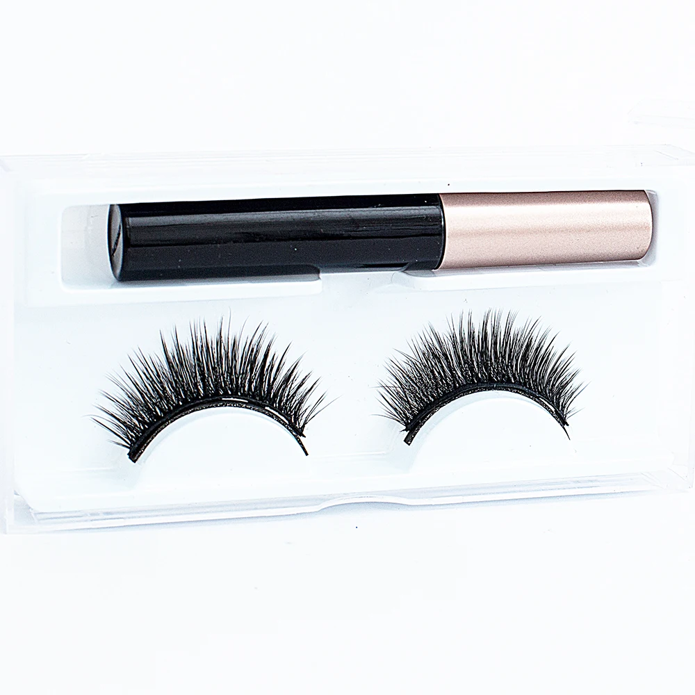 

Top quality magnetic 3d 5d mink lashes wholesale hand made 25mm magnetic eyelashes, Natural black