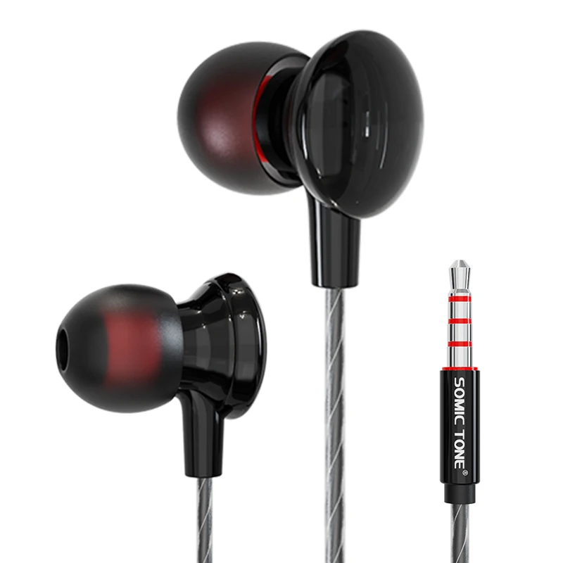 

in Ear Headphones Heavy Deep Bass Superb Sound Quality Wired Earphones With Microphone For Smart phone
