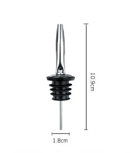 

H608 Bar Kitchen Accessories Whisky Bottle Pourer Stainless Steel Plug Champagne Red Wine Bottle Stopper, Multi colour