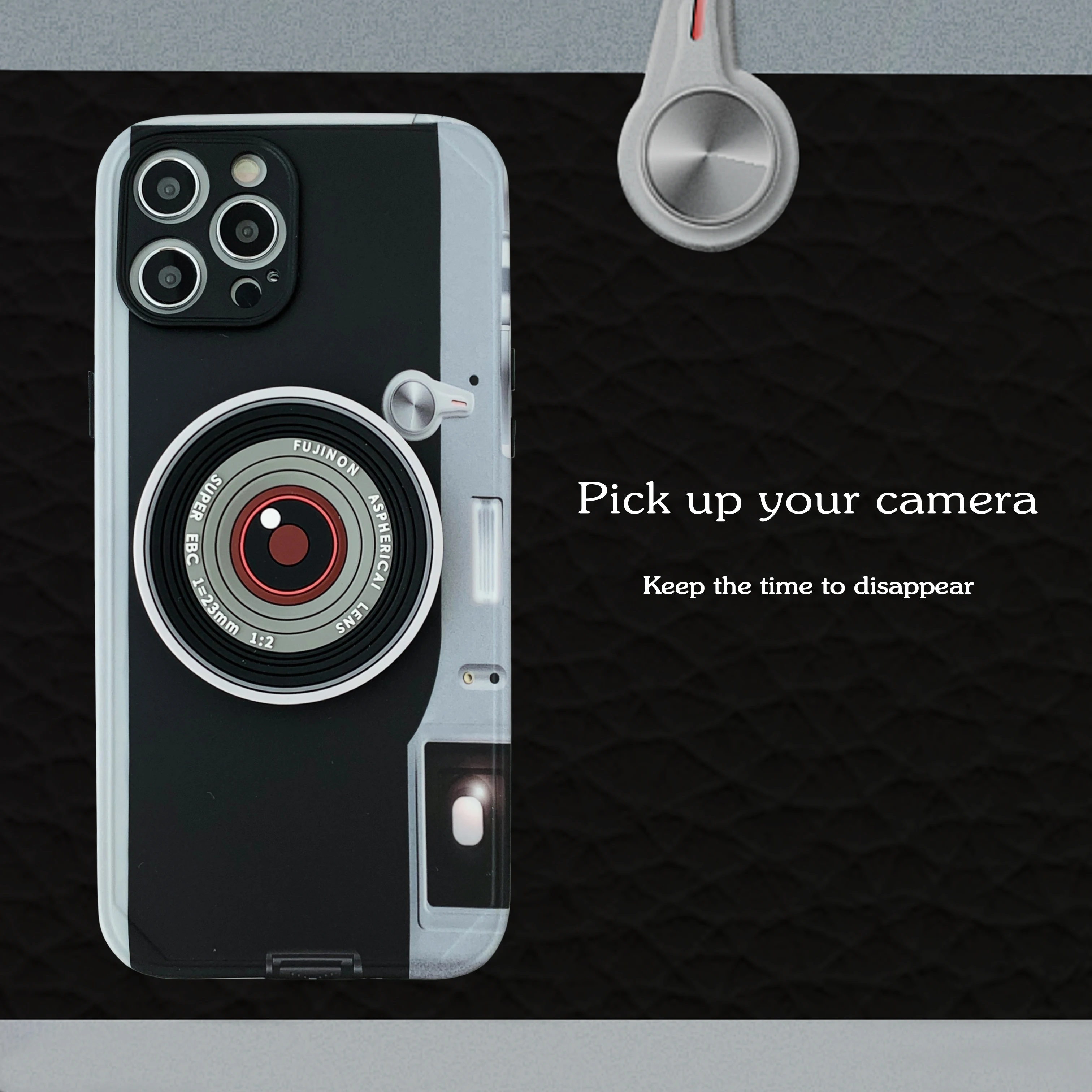 

hot sale cute imd trendy camera phone case back cover for iphone 11 12 luxury phone case