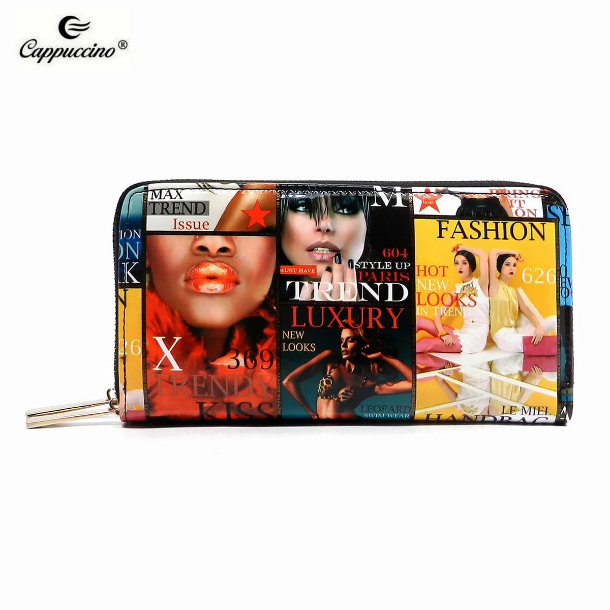 

Direct Manufacturer New Collection Designer Inspired Wallet Digital Printed leather card holder ladies wallet, Various