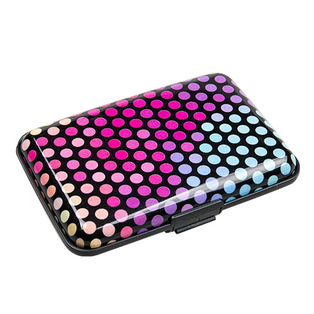 

In Stock Business Credit Card Holder RFID Secure Aluminum Wallet, Customized