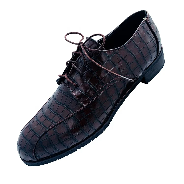 

Black/Blue/Brown Mens Dress Shoes Oxford Formal Lace Up Patent Leather Shoes for Men