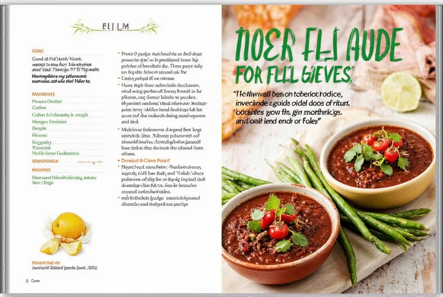 Mole Poblano Flavor Profile