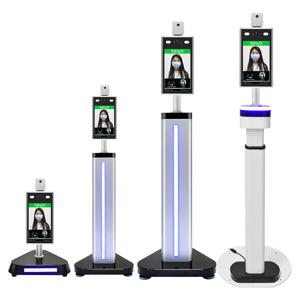 

face recognition temperature sensor detection body measurement scanner camera
