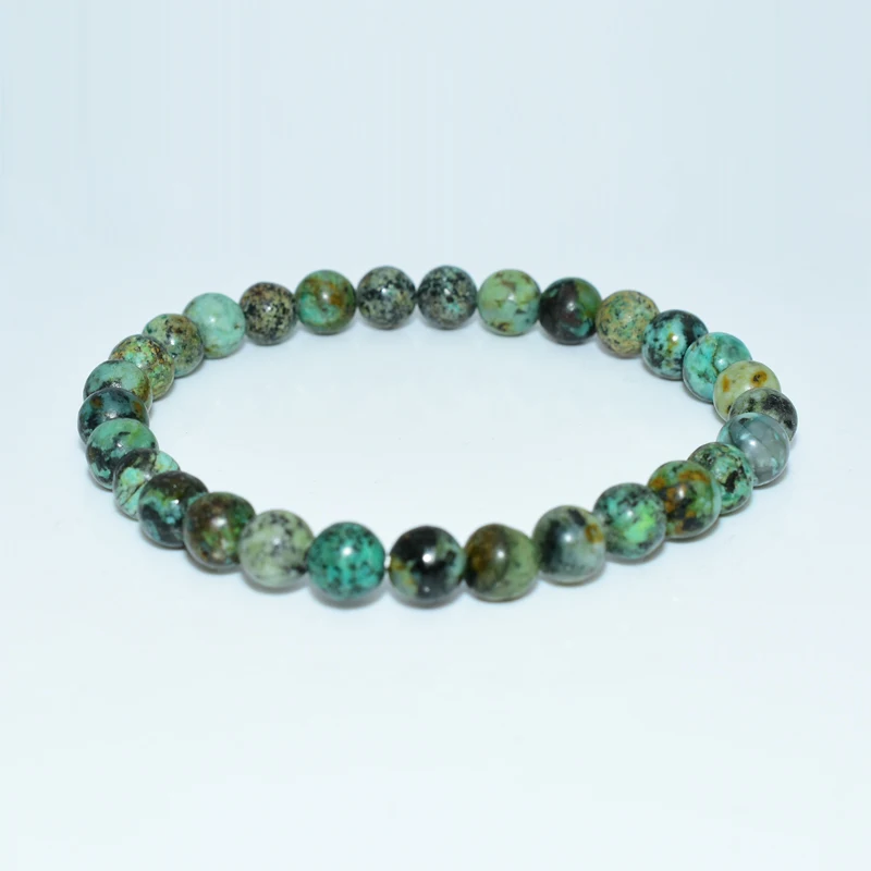 

Trade Insurance  High Grade Natural African Turquoise Bracelet