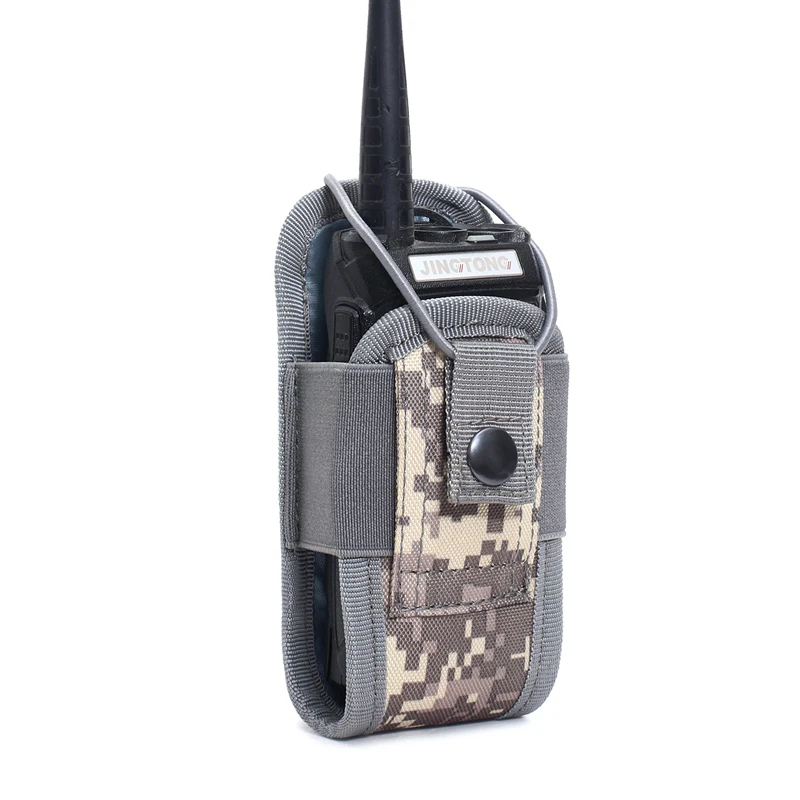 

2020 Camouflage Tactical Molle Radio Pouch Bag Walkie Talkie Pouch