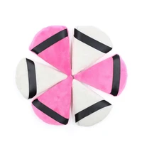 

Free Samples Wholesale New Arrivals triangle cushion powder puff custom makeup logo loose powder cosmetic soft cotton puff