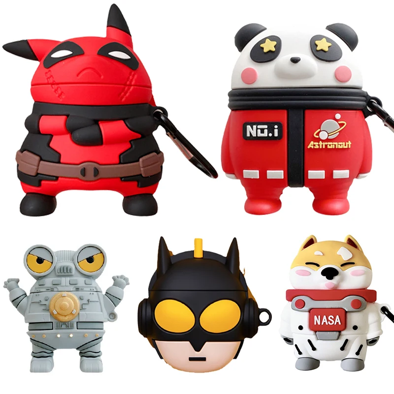 

New Fashion 3D Cartoon Cute Luxury Case For Airpods Pro Case 1 2 Silicone Cartoon Shiba Inu Silicone For Airpods Case Cute