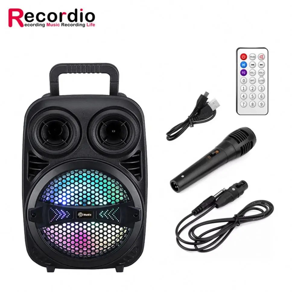 

GAS-Q8 Plastic Manufacturer Subwoofer Powered Hifi Portable Wireless Outdoor Bass Party Karaoke With High Quality