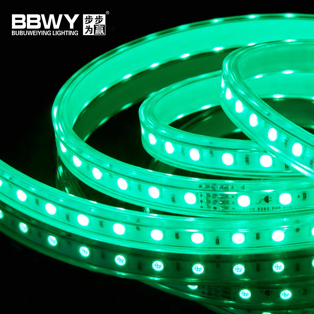 Hot selling decoration RGB SMD5050 IP65 IP68 waterproof 12V 24V flex led strip light