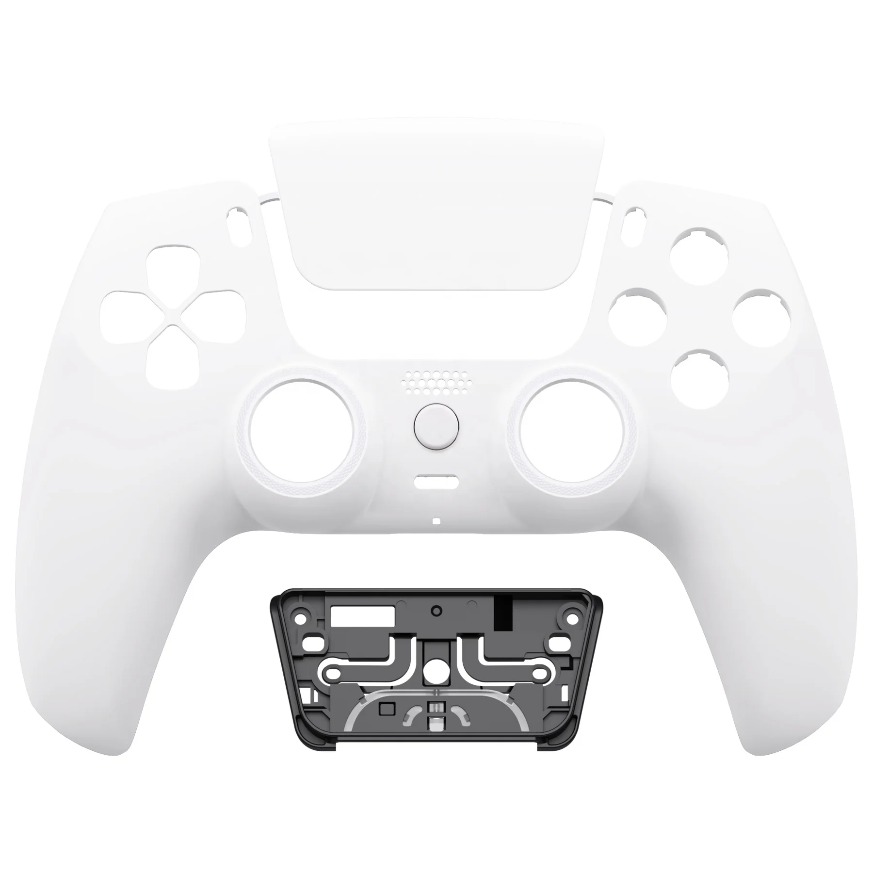 

eXtremeRate White Custom Shell Housing Front Shell For PS5 Controller