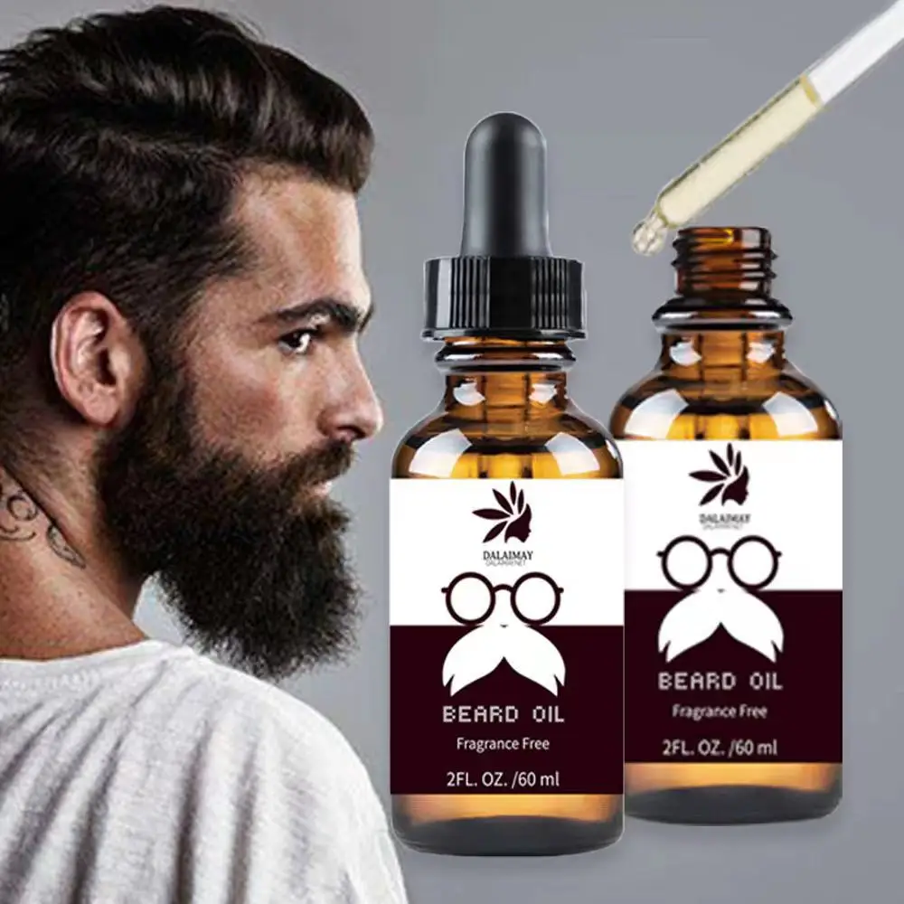 

2021-Hot Sell Wholesale Custom Private Label Best Men Care Beard Growing Oil Natural Organic Vegan Beard Growth Oil