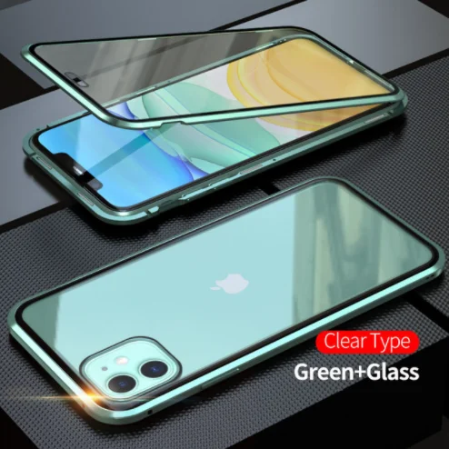 

for iPhone XS Case Magnet Dual Screen Cases for iPhone 13 Pro Max Custom Phone Case for iPhone 11 12 13 Pro