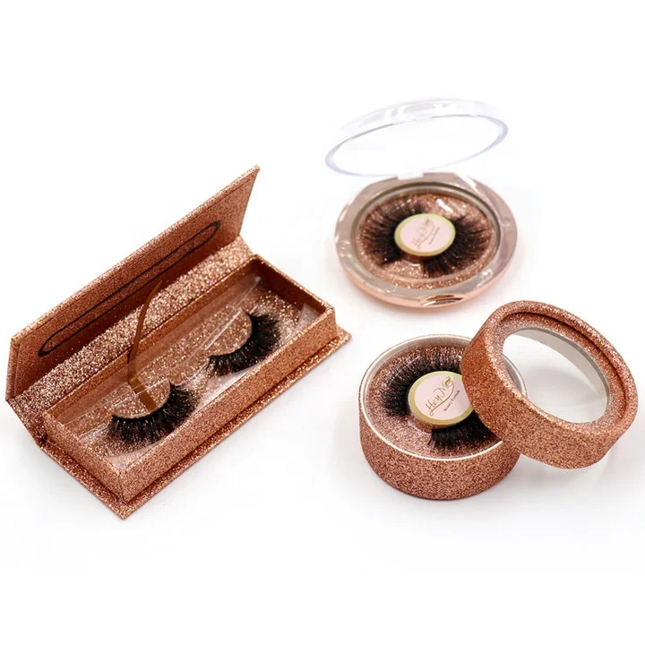 

100% Handmade Natural Thick Volume Soft Cotton Band Wispy Real Cruelty Free 25MM 3D Fluffy Mink Eyelashes