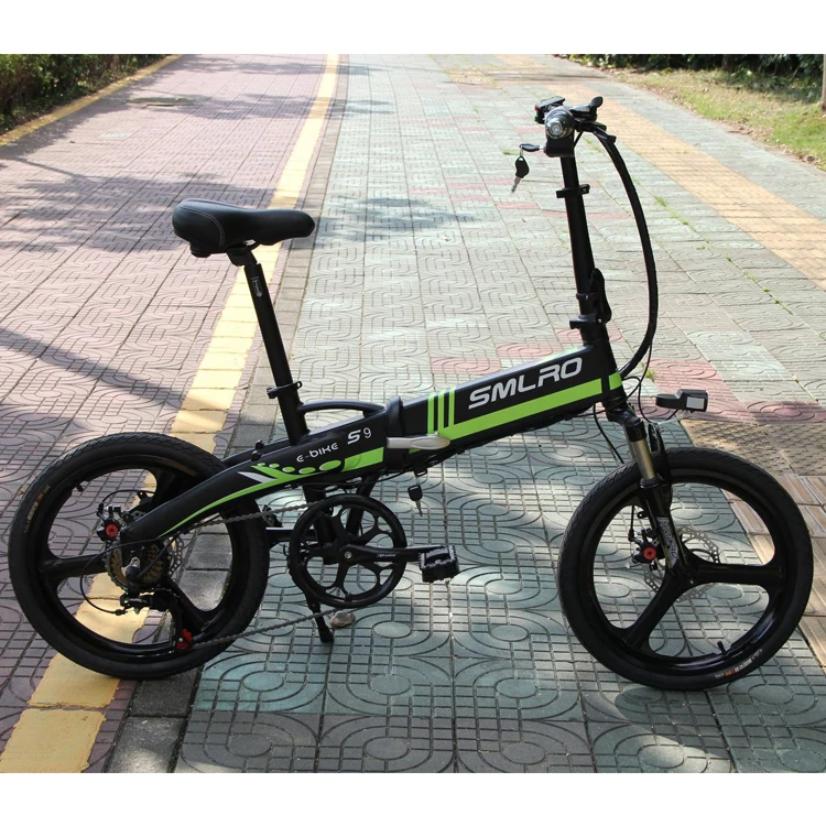 

Hot selling cheap Foldable e bkie 7 Speed Electric bicycle 48V 350W City commuter folding bike