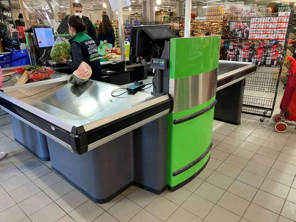 Supermarket Design Retail Shop Cash 