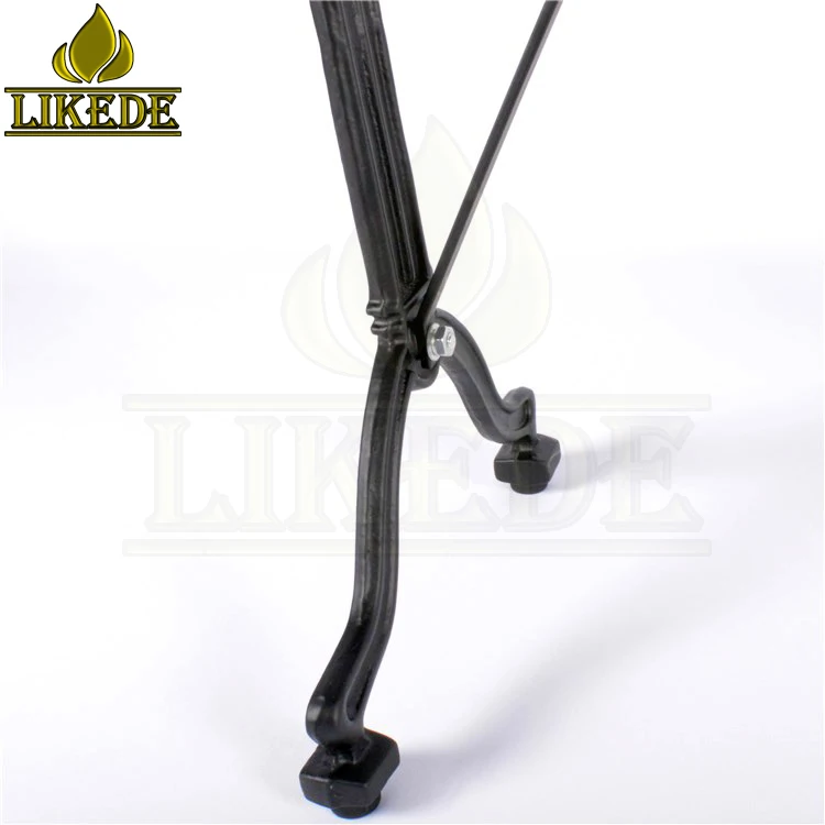 Classic Cross Legs Cast Iron Furniture Table Base & Frame Double Design Living Room Workshop Laundry Hospital Home Office Use