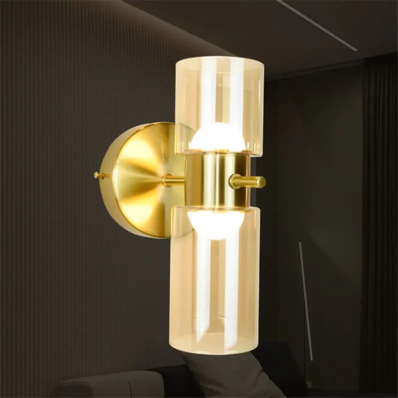 Modern Led Light Bedside Nordic Bedroom Side Lamp Medival Wall Lamps