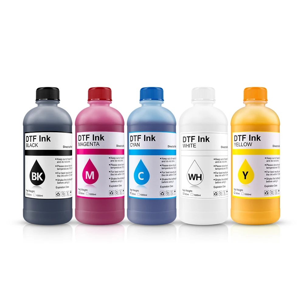 

OCBESTJET 500ML Colors Sublistar Water Based Textile DTF Ink Film Transfer Printing Ink For Epson R3000 L1800 Printer