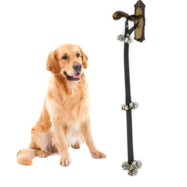 

Wholesale Premium Quality 7 Extra Large Loud Bells Potty Training Big Dog Adjustable Training Your Puppy Easily Dog Doorbells