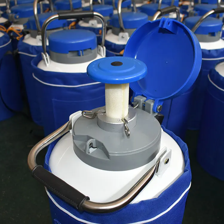 Hot sale 3L 6L 10L 15L 20L 30L Liquid Nitrogen Container Tank Cryogenic Dewar 
