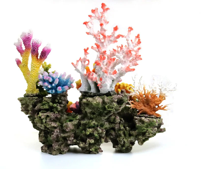 

Simulation coral reef landscape rockery shell Package-5 coral aquarium decoration aquarium box ornaments seawater tank set