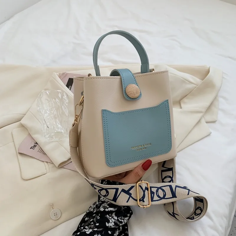 

Latest design bucket shoulder bags women fashion crossbody bags ladies handbags