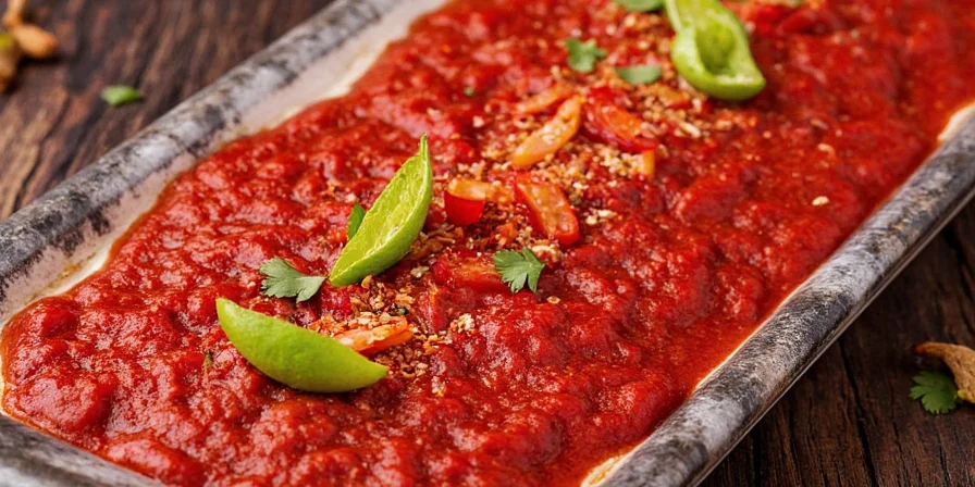 Traditional Mexican spices including various chili peppers