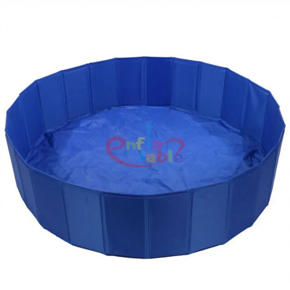 

Foldable Dog Pet Bath Pool /Collapsible Dog Pet Pool Bathing Tub Swimming Pool For Dogs Cats And Kids, Blue, red or as customized