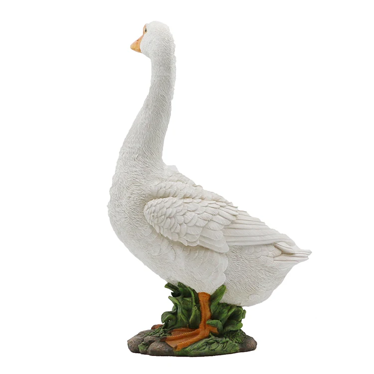 resin goose statue