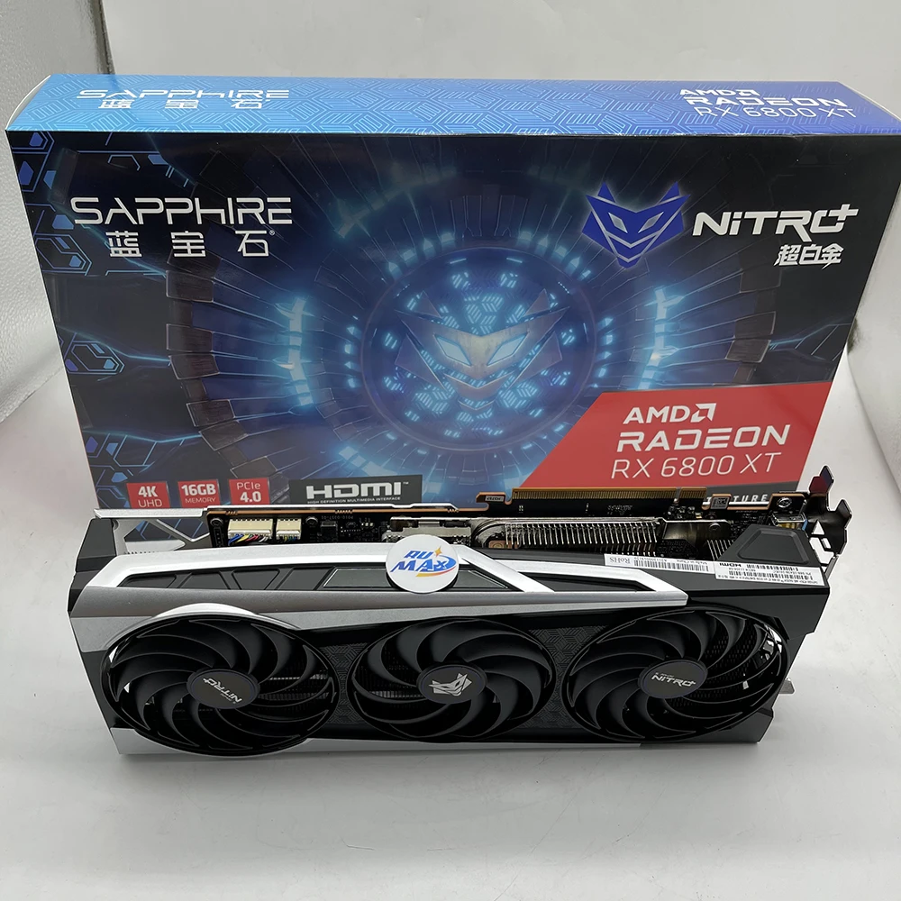 

Sapphire Radeon RX 6800xt 8GB Graphics Card RX 6800 Video Card For Mining Graphics Card, Block