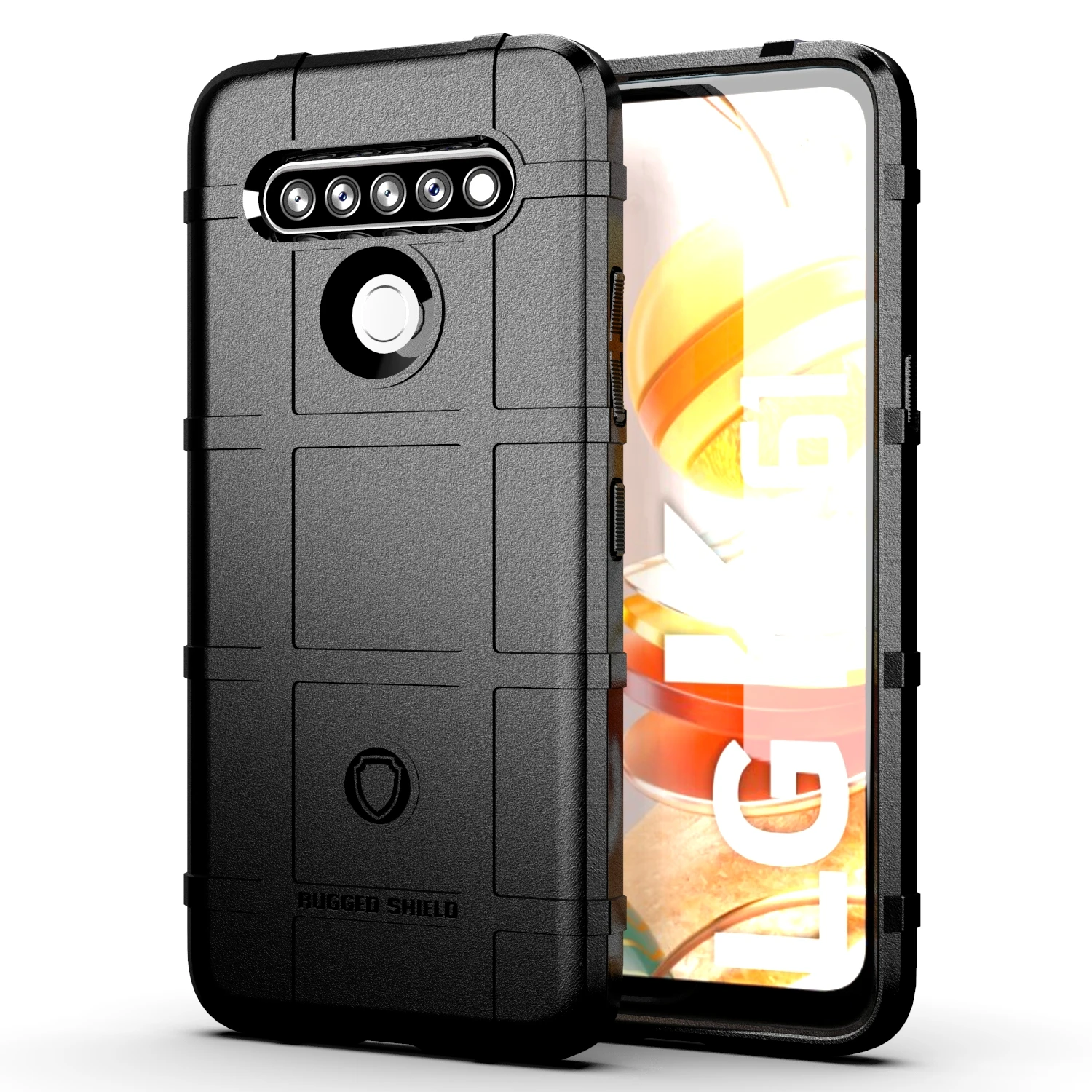 

shockproof tpu mobile phone case for LG k61 back cover, 4 colors