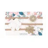 Little Girl Crochet Hair Accessories White Lace Baby Headbands Flowers