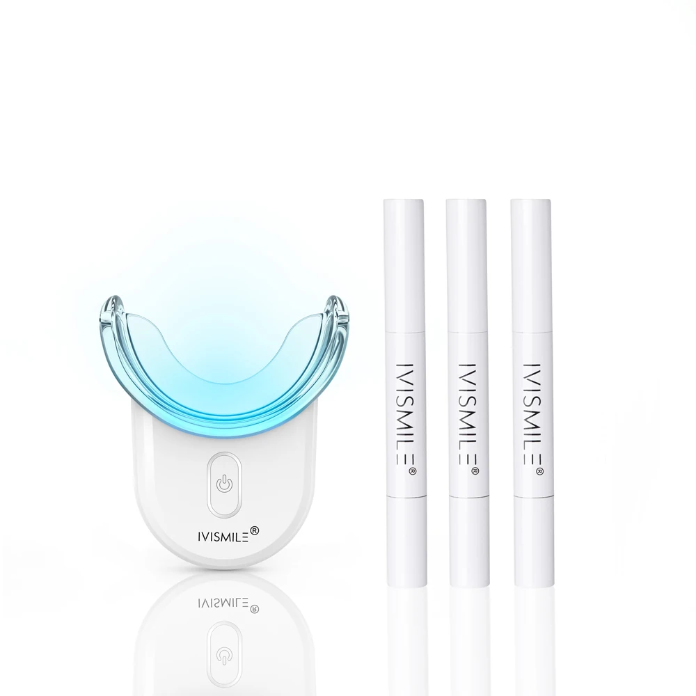 

IVISMILE New Innovation Professional CE Approved LED Teeth Whitening Kit Wireless Teeth Whitening Home Kit