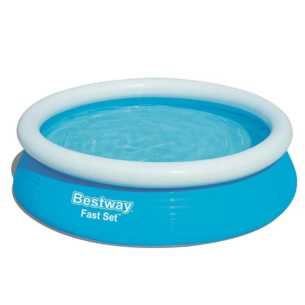 

Bestway#57252 6' x 20''/183 x 51cm Fast Set Pool Swimming Outdoor, As photo