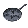 Multifunction Nonstick Frying Pan Aluminium Alloy 4 Units Cookware Fry Egg Pan Pancake Steak Pan